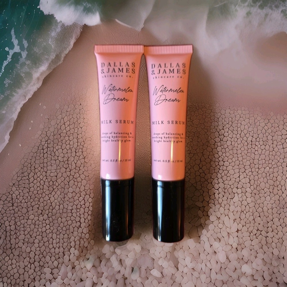 Dallas & James Skincare Co. Watermelon Dream Cloud Cream Moisturizer x 2(.5 Oz)
